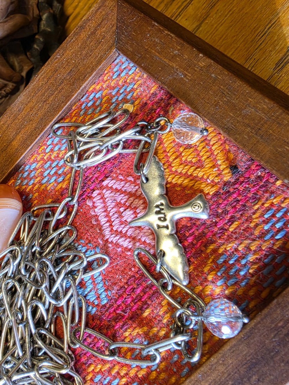 Silver Bird I Am Necklace - Picture 2 of 2